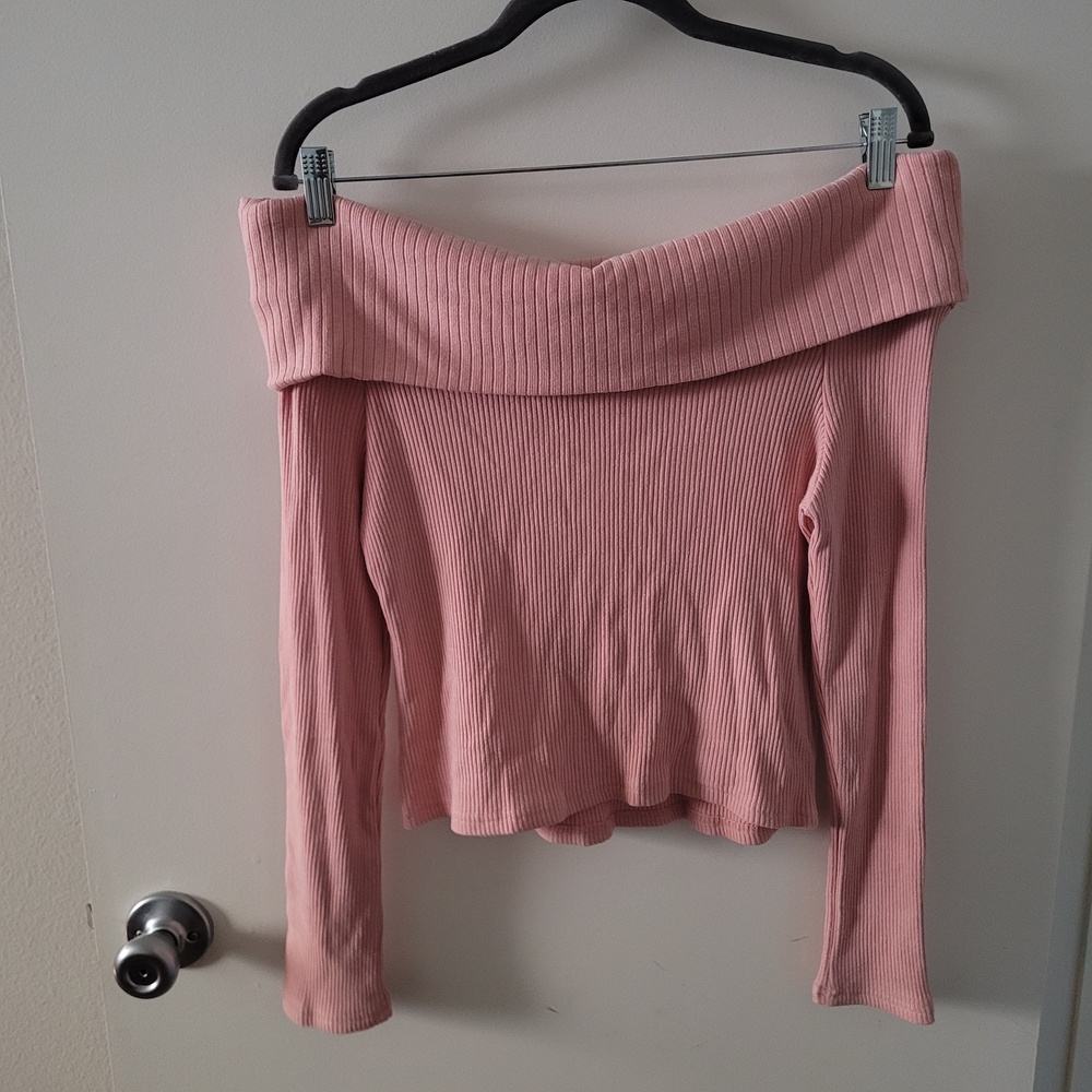 Fashion Nova Mauve Ribbed Top